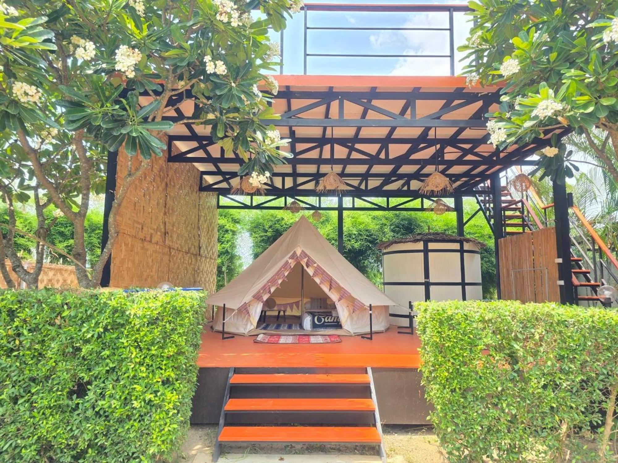 The Campster Kanchanaburi Exterior foto